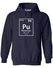 Reality Glitch Plutonium Element Periodic Table Mens Hoodie