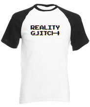 Reality Glitch CMYK RGB Reality Glitch Print Mens Baseball Shirt