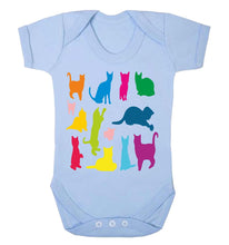 Reality Glitch Just Colourful Cats Kids Babygrow