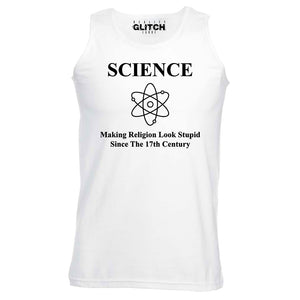 Reality Glitch Science Making Religion Look Stupid Mens Vest