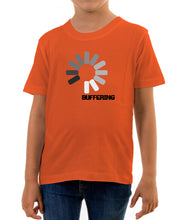 Reality Glitch Buffering Kids T-Shirt