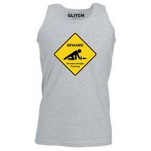 Reality Glitch Beware Drunk People Crossing Mens Vest