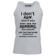 Reality Glitch I Don't Run Mens Vest