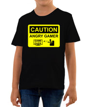 Reality Glitch Angry Gamer Kids T-Shirt