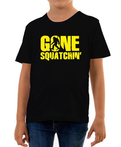 Reality Glitch Gone Sasquatchin Kids T-Shirt