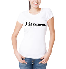 Reality Glitch Evolution of Rugby Womens T-Shirt
