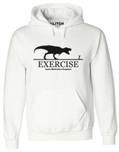 Reality Glitch Exercise Motivation Required Mens Hoodie