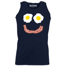 Reality Glitch Bacon and Eggs Smile Mens Vest