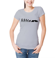 Reality Glitch Evolution of Rugby Womens T-Shirt