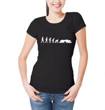 Reality Glitch Evolution of Rugby Womens T-Shirt