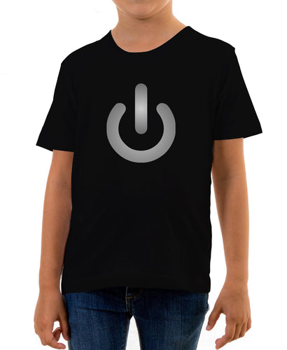 Reality Glitch Power Sign Kids T-Shirt