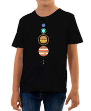 Reality Glitch Simple Solar System Kids T-Shirt