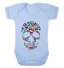 Reality Glitch Butterfly Skull Kids Babygrow