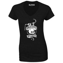Reality Glitch Bring Me Coffee Womens T-Shirt - V-Neck