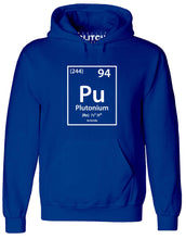 Reality Glitch Plutonium Element Periodic Table Mens Hoodie