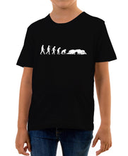 Reality Glitch Evolution of Rugby Kids T-Shirt