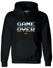 Reality Glitch Game Over Retro 80's Mens Hoodie