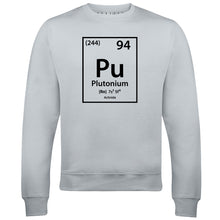 Reality Glitch Plutonium Element Periodic Table Mens Sweatshirt
