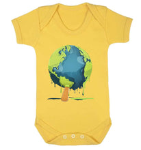 Reality Glitch Ice Cream Planet Melting Kids Babygrow