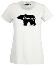 Reality Glitch Mummy Bear Womens T-Shirt