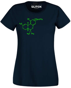 Women's Cannabis Molecule T-Shirt