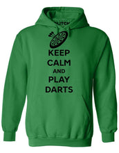 Men's Keep Calm And Play Darts Hoodie