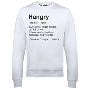 Men's Hangry Definition Sweatshirt