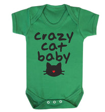Crazy Cat Baby Babygrow