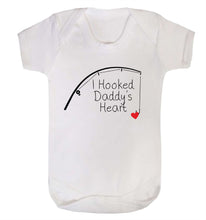 I Hooked Daddy's Heart Babygrow