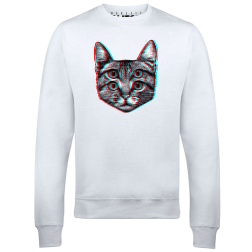 3D Cat Mens Sweatshirt