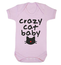Crazy Cat Baby Babygrow