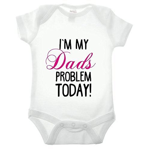 I'm My Dads Problem Short Sleeve Babygrow