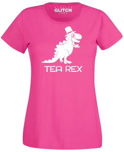 Tea Rex Womens T-Shirt