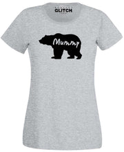 Reality Glitch Mummy Bear Womens T-Shirt
