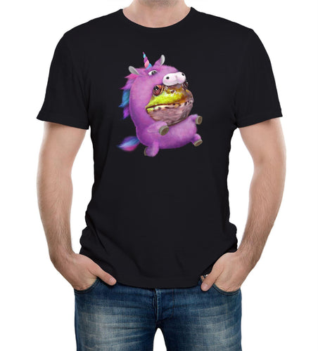 Reality Glitch Unicorn Frog Suit Mens T-Shirt