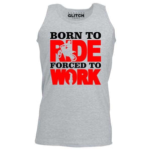 Men's Born to Ride (MX) Forced to Work Vest