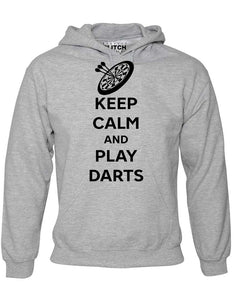 Men's Keep Calm And Play Darts Hoodie