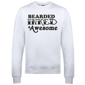 Men's Bearded, Inked & Awesome Sweatshirt