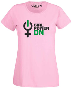 Women's Girl Power On T-Shirt