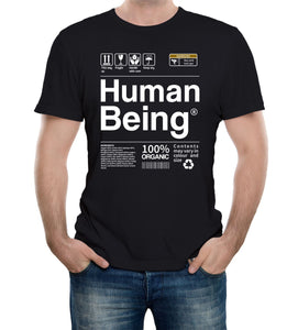 Reality Glitch Human Being Mens T-Shirt