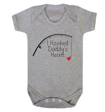 I Hooked Daddy's Heart Babygrow