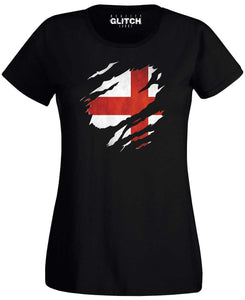 Women's Torn England T-Shirt
