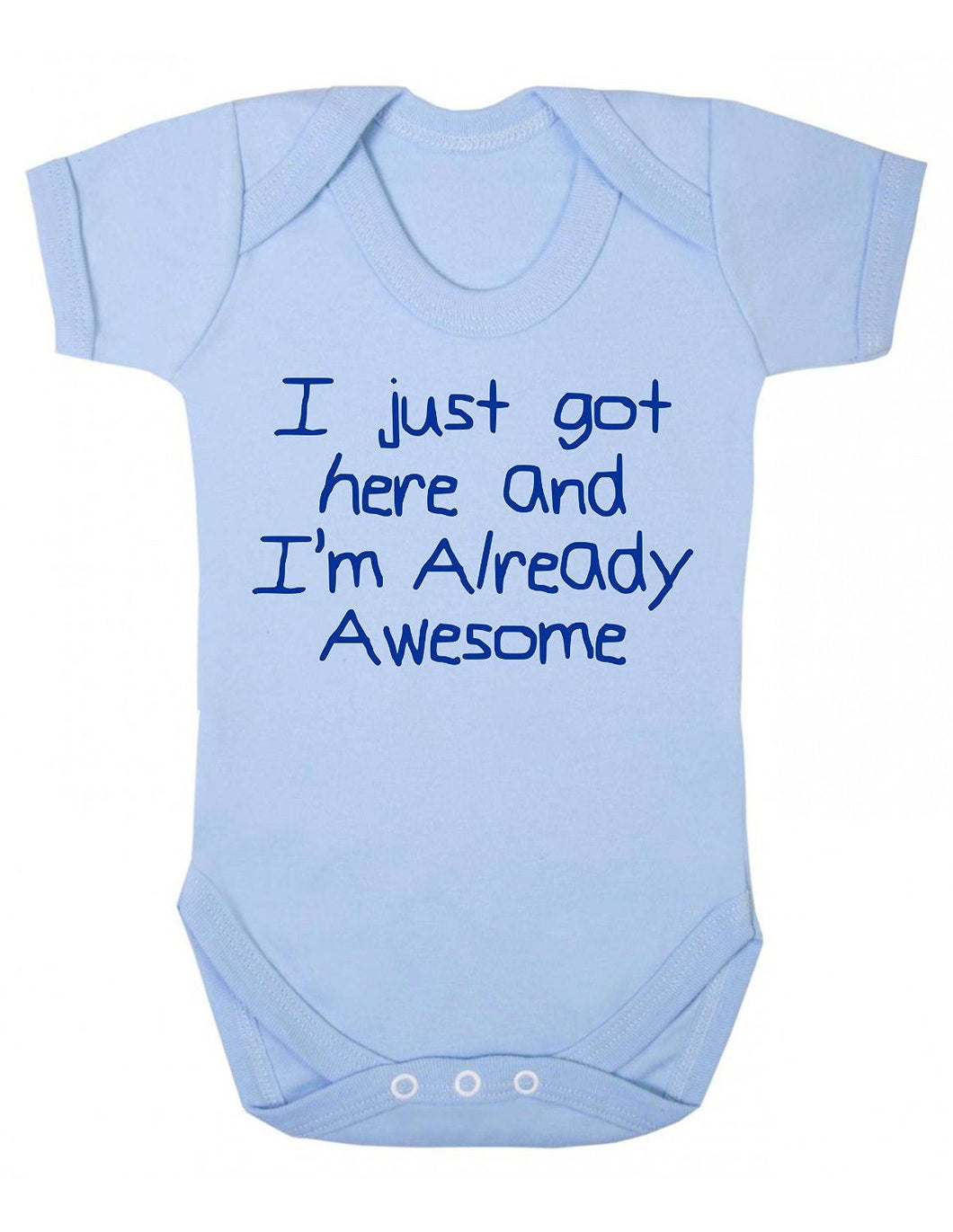 Already Awesome Short Sleeve Babygrow