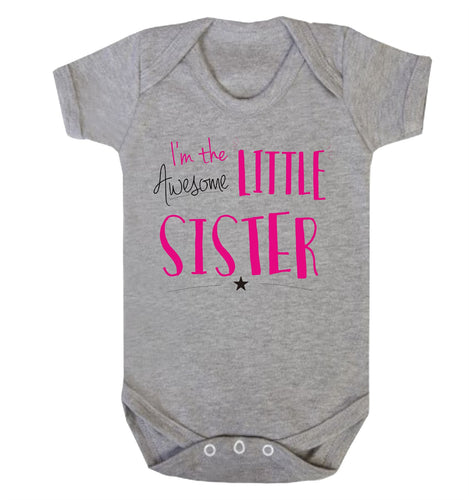 Awesome Little Sister Babygrow