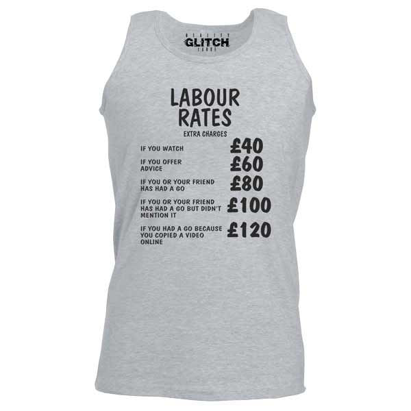 Men's Labour Rates Vest