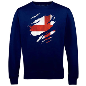 Men's Torn England Sweatshirt