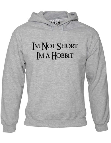 I'm Not Short, I'm A Hobbit Mens Hoodie
