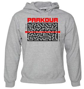 Men's Parkour Hoodie.