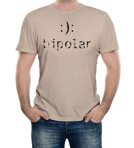 Reality Glitch Bipolar Mens T-Shirt