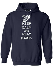 Men's Keep Calm And Play Darts Hoodie